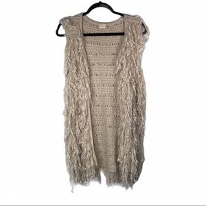 Altar’d State Fringe Vest Size XS